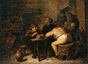 Interior of a Smoking Room BROUWER, Adriaen